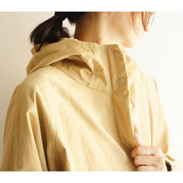 nachukara ナチュカラ コットン 綿 ツイル フード コート NK110211 服 