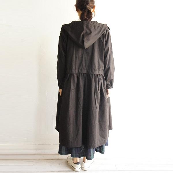 nachukara ナチュカラ コットン 綿 ツイル フード コート NK110211 服 