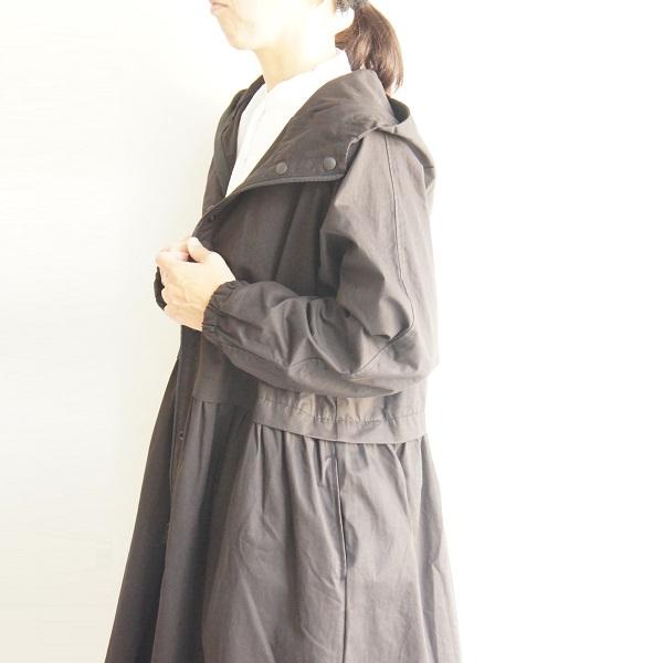 nachukara ナチュカラ コットン 綿 ツイル フード コート NK110211 服 