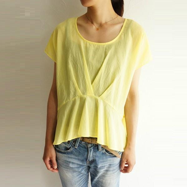 コットン エアリー ローン コットン プルオーバー denicher デニシェ TO2947 made in japan 服 大人 ナチュラル ゆったり きれいめ シンプル カジュアル