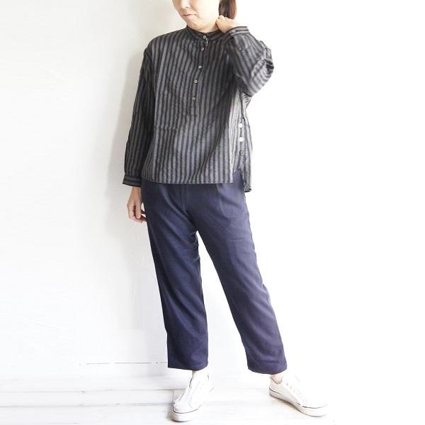 ウール タック テーパードパンツ ubasoku ウバソク 服 大人 ナチュラル ubasoku ウバソク ウール タック テーパードパンツ ub0711 服