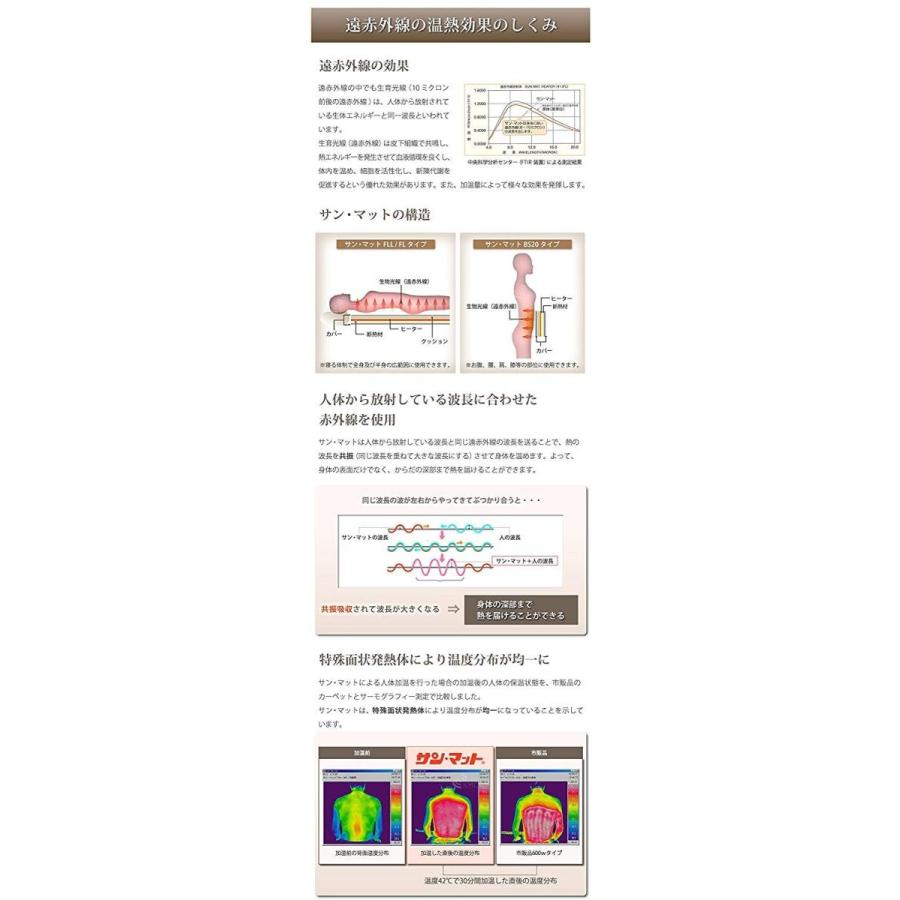 サンメディカル家庭用温熱治療器サンマットsl型 半身下敷用 Braggart