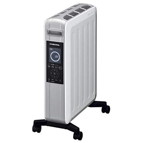 廃盤 品 コロナ オイルレスヒーター 8畳 ホワイトシルバー 暖房器具 