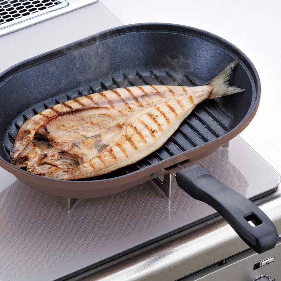 和平フレイズ フライパン グリルパン お手軽魚焼きパン マローネシェフ 22 32cm ガス火専用 ダイヤモンドコート Mm 9539 Braggart 通販 Yahoo ショッピング