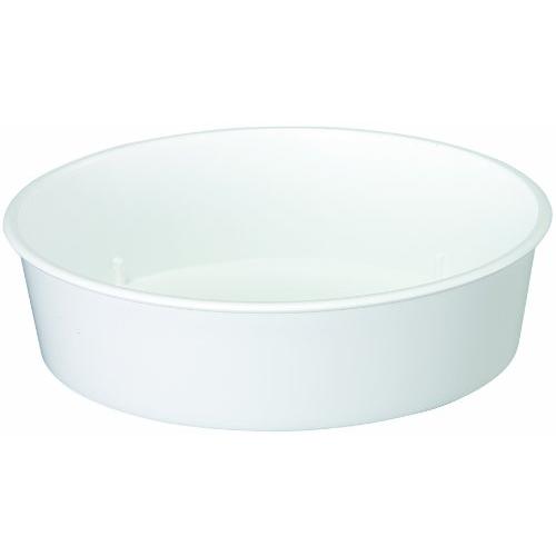 とっておきし新春福袋 鉢皿 大和プラスチック 深皿 ホワイト φ415×H100 15号 鉢、プランターカバー