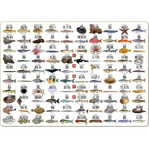 ザ アクセス 海 魚 図鑑 下敷き お魚漢字 大全シリーズ Braggart 通販 Yahoo ショッピング