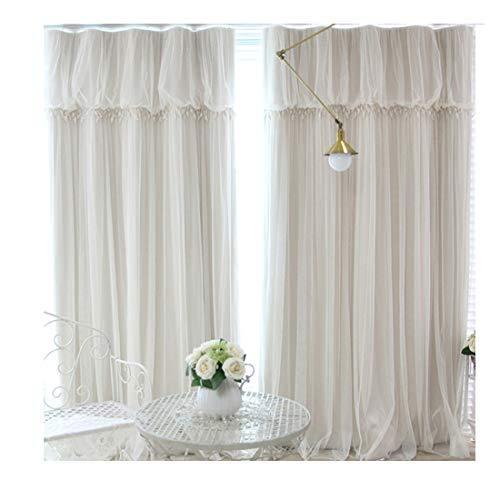 限定価格セール 姫系カーテン 遮光 カーテン 姫 二重カーテン レース おしゃれ インテリア 遮光率90 フリルカーテン レースつき 掃き出し窓 腰窓 出 激安特価 Atempletonphoto Com