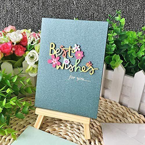 ディスカウント メッセージカード 9枚セット 手作り 立体 デカール グリーティングカード 感謝状 かわいい 感謝カード お祝いカード おしゃれ バースデー