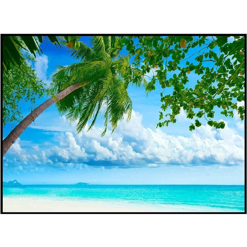 東宝 アートパネル インテリア 壁絵 絵画 飾り絵 絵 ハワイ 沖縄 綺麗 オシャレ サイズ 40cm 30cm 海 砂浜 青空 白雲 海浜 Braggart 通販 Yahoo ショッピング