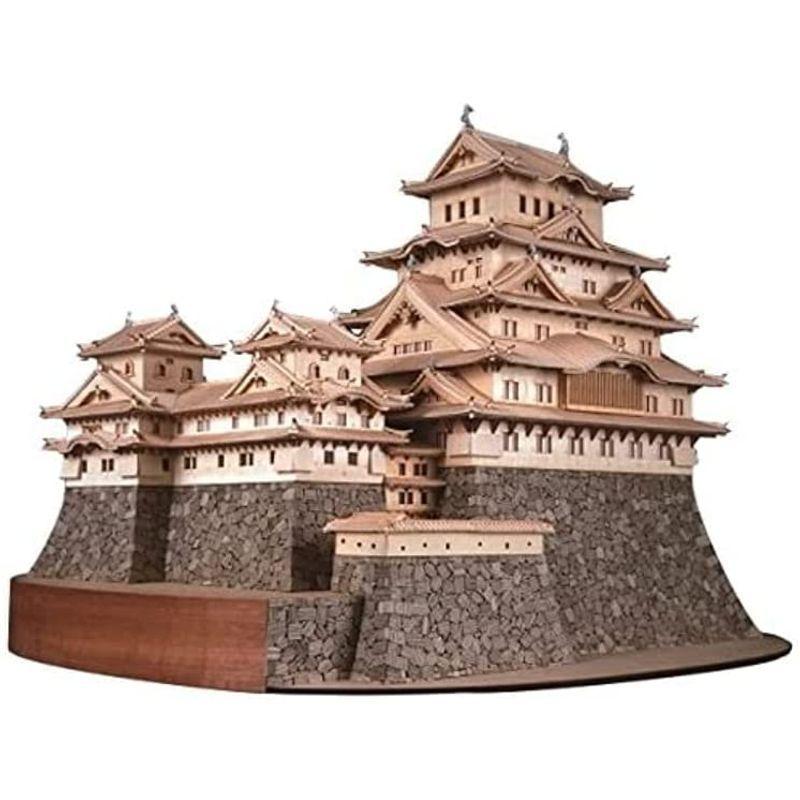 専門店専門店ウッディジョー 150 姫路城 木製模型 組立キット 建物