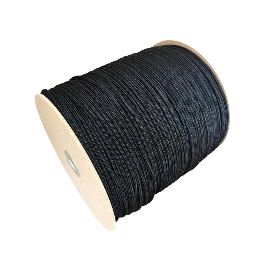 16打ち ナイロンロープ黒 3mm 300Mボビン巻 : Braiding Co - 通販