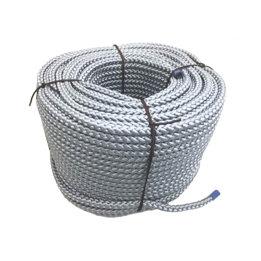 八つ打ち PPロープ ライトグレー 12mm 100M : Braiding Co - 通販
