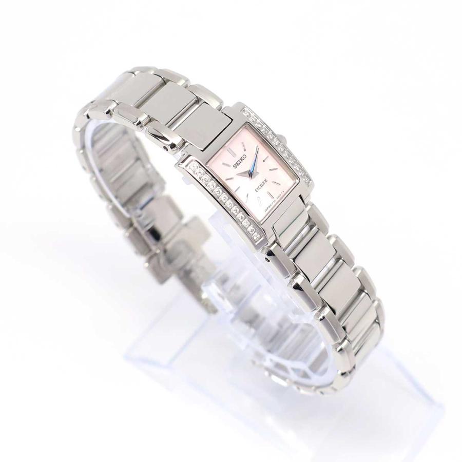 SEIKO エクセリーヌ石付き 1F20-0J60 レディース EXCELINE SEIKO