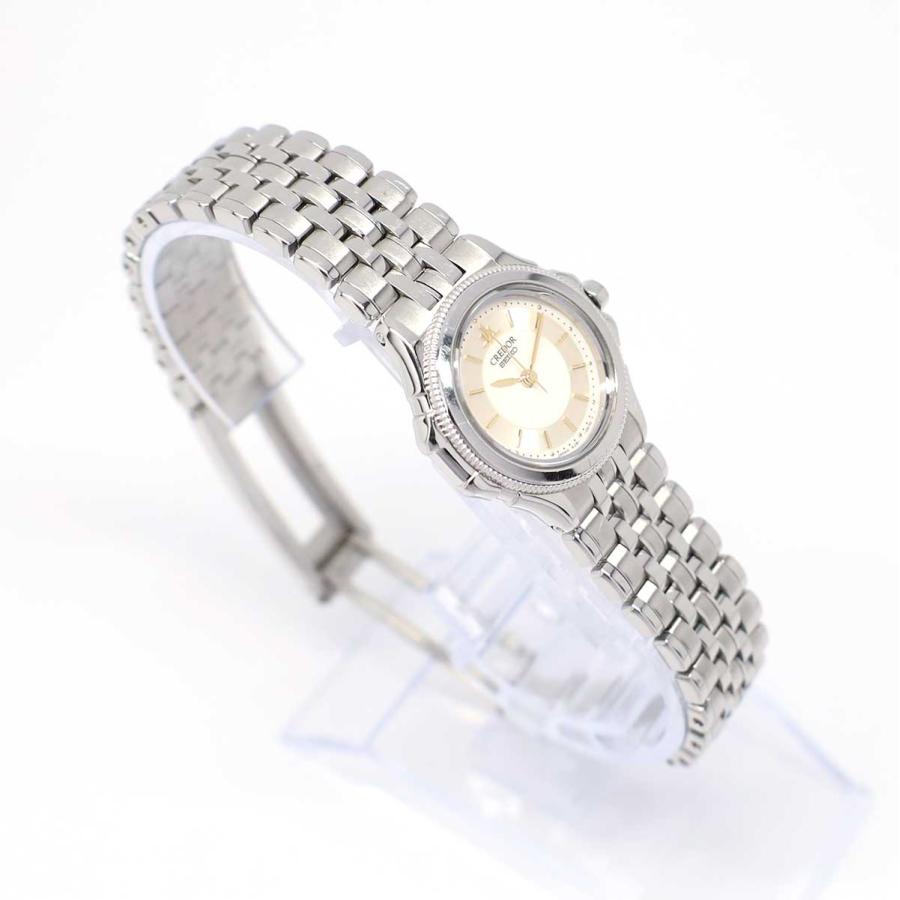 SEIKO 腕時計 CREDOR 18KT 不動 クォーツ 4J81-0A30 SEIKO】セイコー『クレドール』4J81-0A30 3D****番 レディース