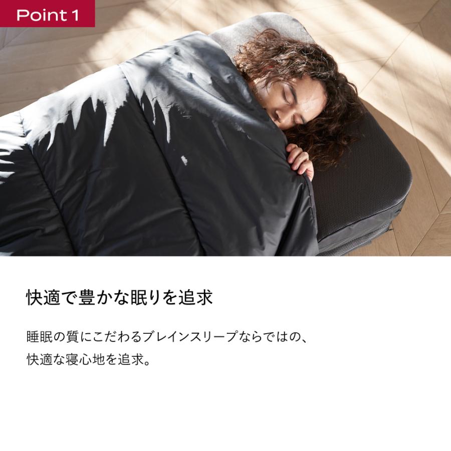 ブレインスリープ オールインワン 寝具 収納 コンパクト 洗える 枕
