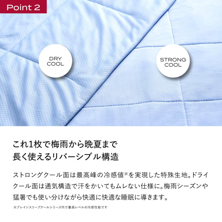 ブレインスリープ 夏用掛け布団 ひんやり コンフォーター パーフェクト