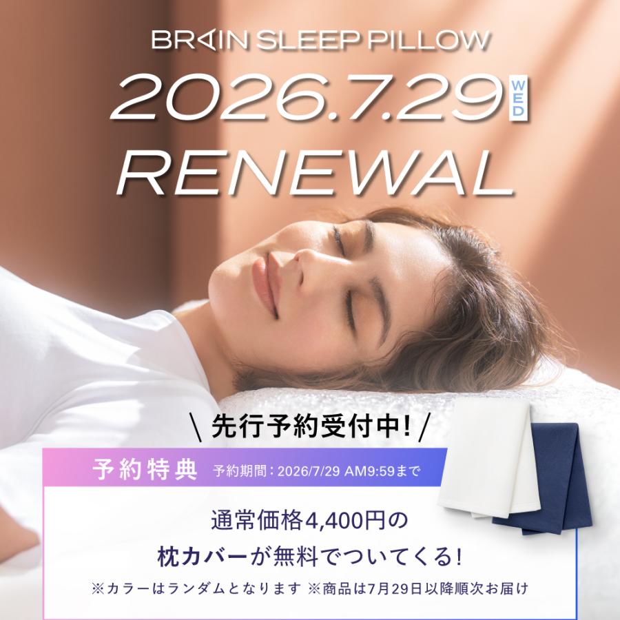 ブレインスリープ 【予約特典あり】枕 リニューアル ピロー まくら