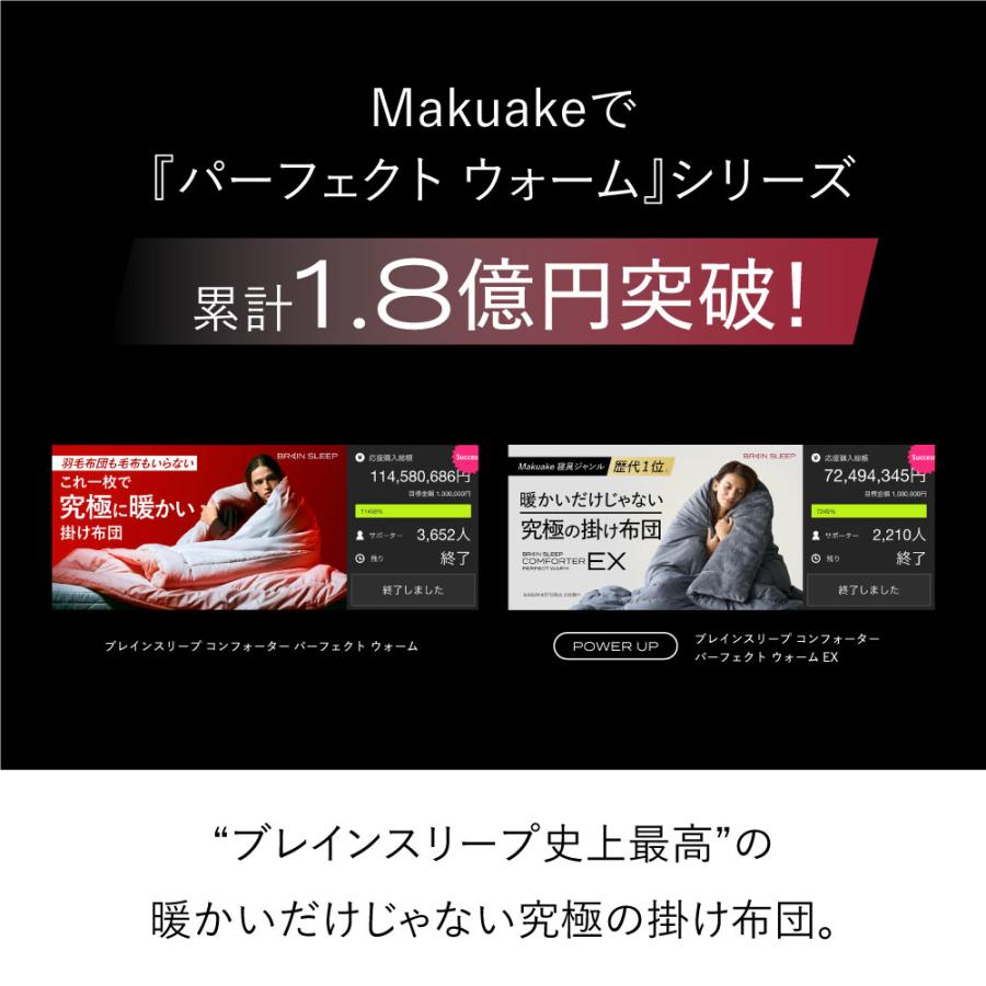 ブレインスリープ 冬用布団 コンフォーター パーフェクト