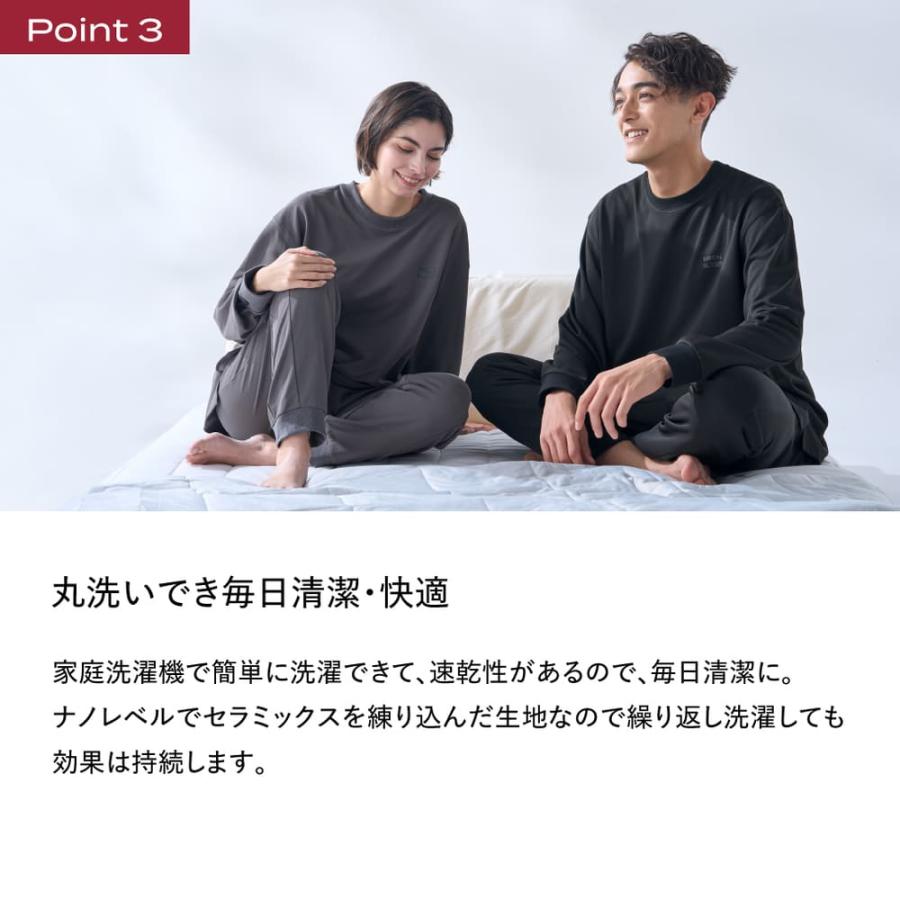 ＼お花付き特別セット／  リカバリーウェア ギフト 上下セット ブレインスリープ ウェア リカバリー スウェット パジャマ プリザーブドフラワーの画像