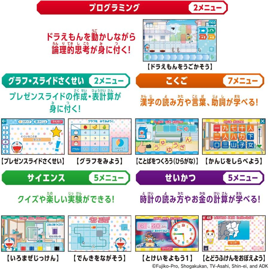 バンダイ ドラえもんAIパソコン ドラえもん おもちゃ 子供 学習 知育