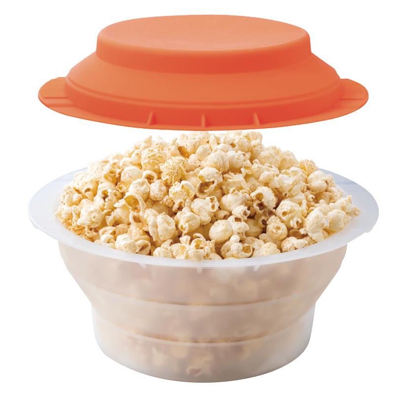 電子レンジでチンするだけでポンポン弾ける クレイジー ポップコーンメーカー Se9012 Se9012 It 天晴天国 通販 Yahoo ショッピング