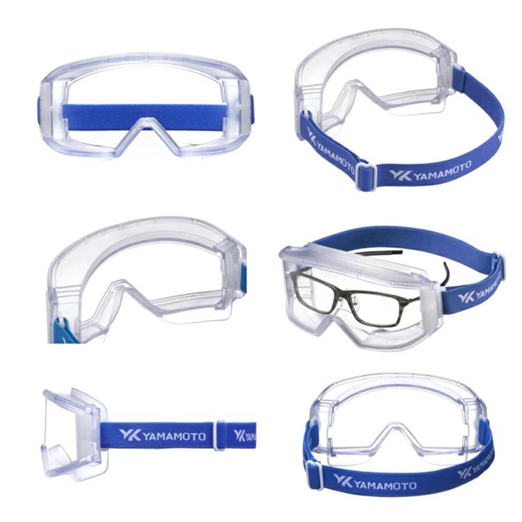 花粉 メガネ ゴーグル N95 ウイルス感染防御 インフルエンザ アレルギー 粉塵が入らない密閉型  曇り止め付き  YG-5601AP |  | 01