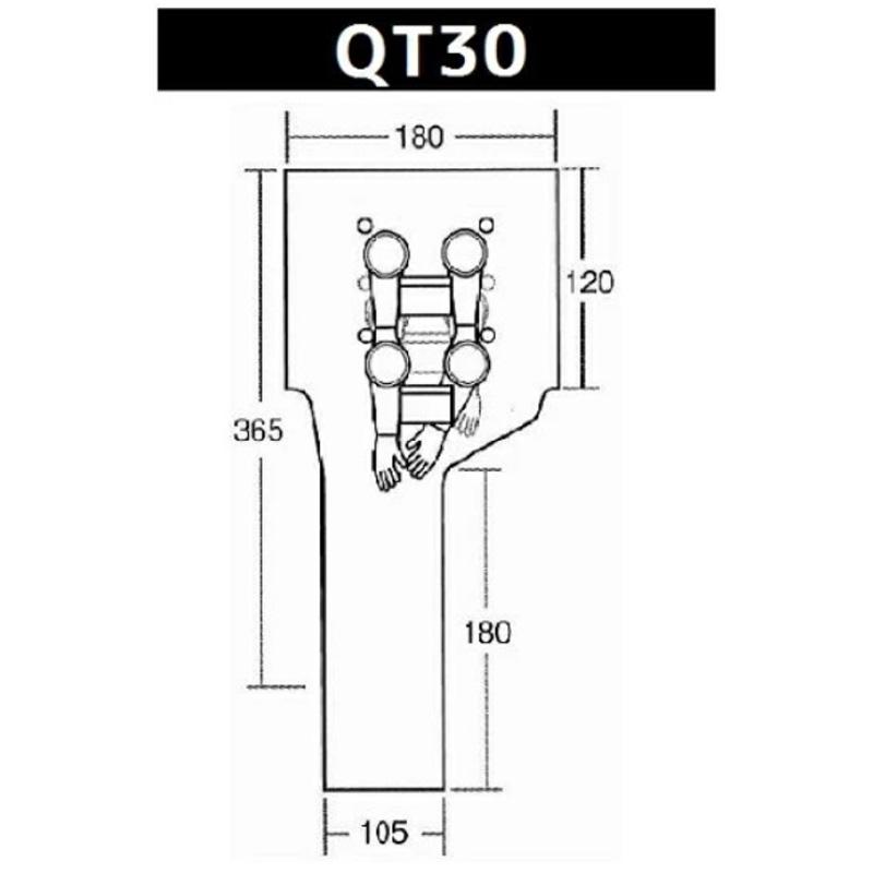 アスベスト処理用 アスベスト処理用 グローブバッグ QT30 5枚入 パイプ径45〜76cm横パイプ用 石綿除去 アスベスト除去 |  | 01