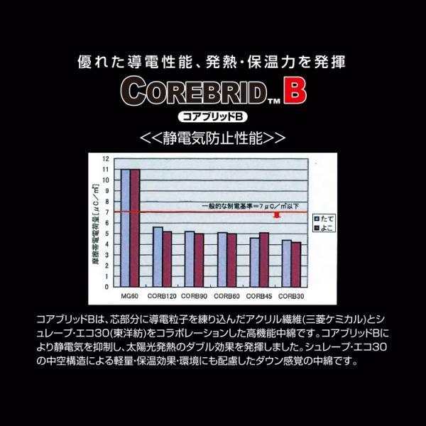 発熱フットウォーマー BR-014 脚絆 7色展開 導電性能 発熱 保温力を発揮 コアブリッドビー 足元暖房 つま先や末端冷え性に |  | 10