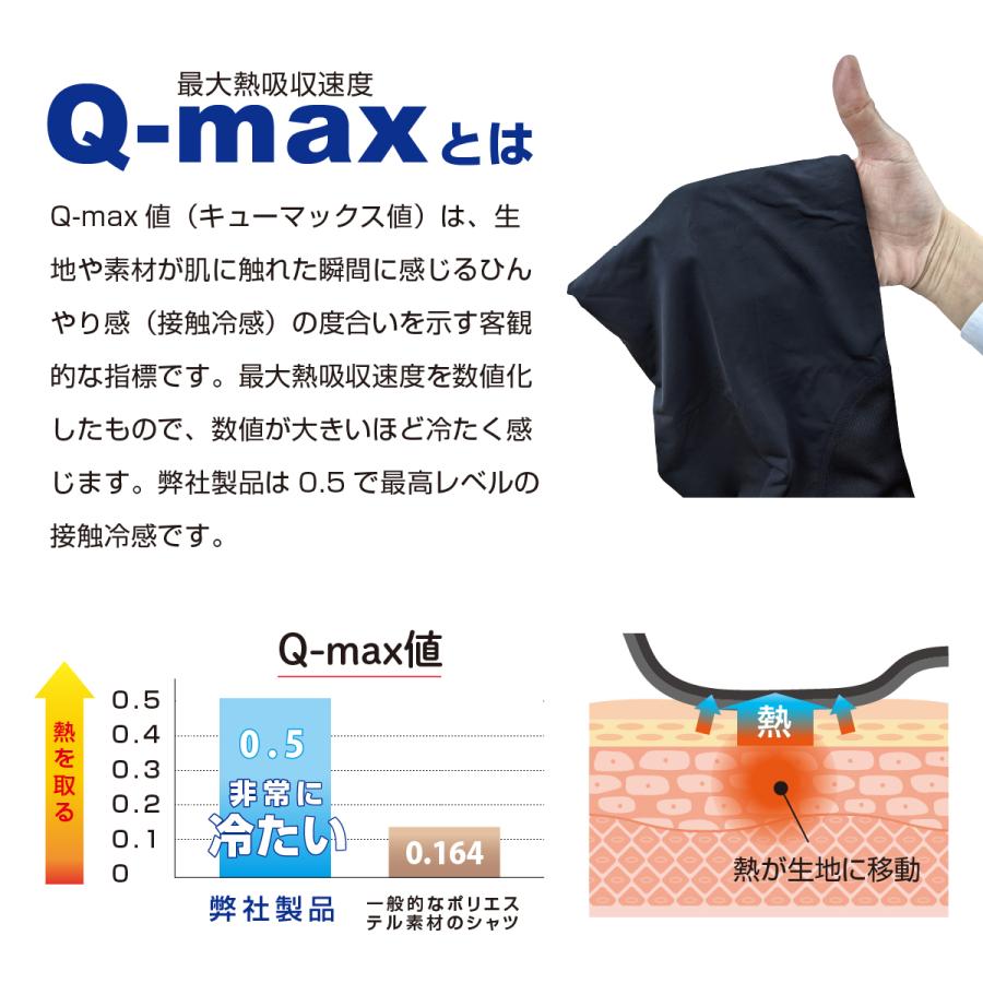 ブレイン 冷感 インナー【BRAIN 最高レベルの接触冷感 UVカット Q-max0