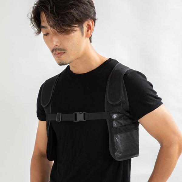 アイスバックDX胸ベルト付き 冷却ベスト BR-552 アルミ保冷剤付き 熱中症対策グッズ アイスベスト クールベスト ブレイン |  | 08