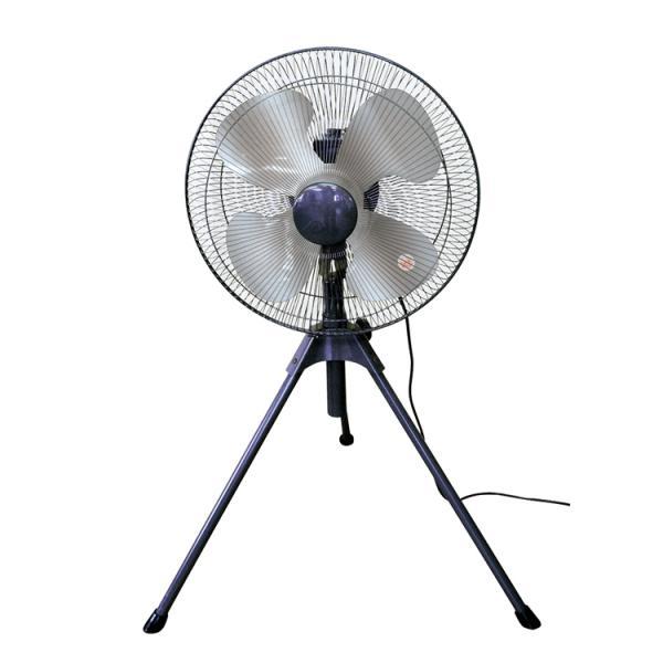工場扇 45cm アルミ羽根 工業扇風機 BR-567 工場扇風機 三脚 スタンド首振り 熱気がこもる現場の空気循環に | ブレイン | 08