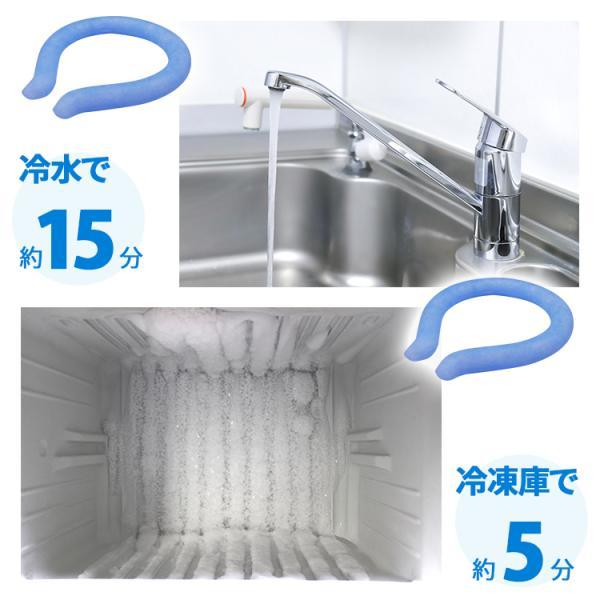 アウトレット価格 ネッククール HDL-BXQ780 28℃未満で自然凍結 首元ひんやり 暑さ対策 冷感 熱中対策 | ブレイン | 05