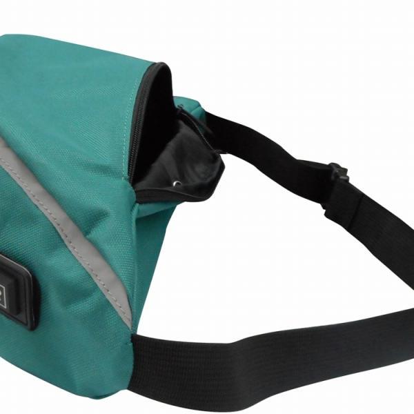 実用新案取得済 ボディ 空調 エアコン BR-686 電動ファン付きポシェット フルセット ポーチ 腰に巻いてシャツ内へ送風 |  | 10