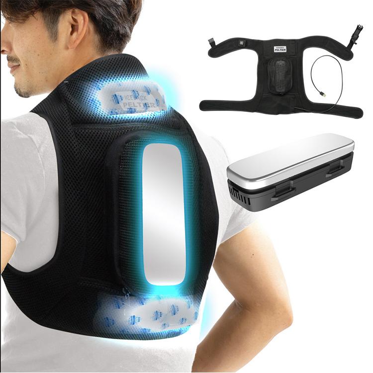 BR-730 アイスバックペルチェ (保冷剤×2個付) (バッテリー別売) 熱中症対策グッズ 専用保冷剤とペルチェで背中と首を冷やす |  | 04