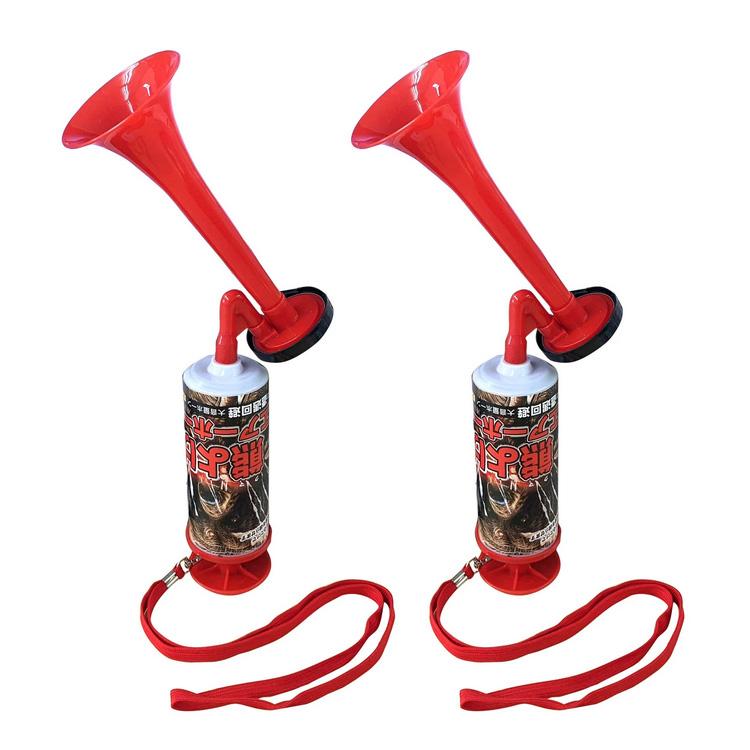 熊よけエアーホーン 手動 2個セット BR-807 赤 熊よけラッパ 大音量 害獣対策 山登り 護身用 クマ 威嚇 ブレイン ハイキング 山菜取り 熊撃退 防災 アウトドア |  | 01