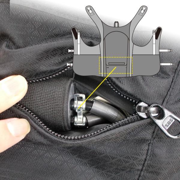 水冷ベスト専用 交換用ポンプ・ケーブルセット 水冷服 BR-864 スイッチ付ポンプ スプリング チューブ クリップ |  | 02