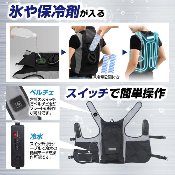 BR-871 ブレイン ペルチェ水冷服ベスト フルセット バッテリー付