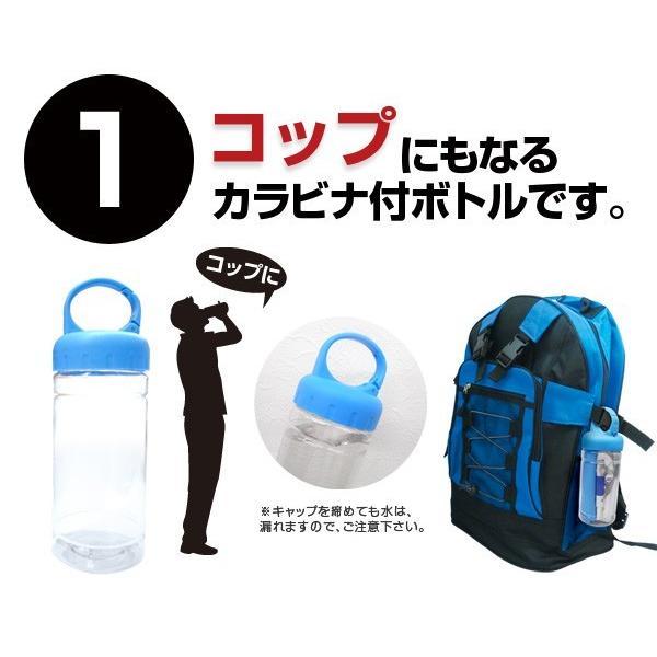 非常持ち出しセット BR-997 エマージェンシーカラビナボトル5点セット 充実のセット内容 台風や地震などの自然災害時に | ブレイン | 03