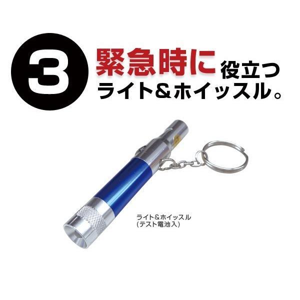 非常持ち出しセット BR-997 エマージェンシーカラビナボトル5点セット 充実のセット内容 台風や地震などの自然災害時に | ブレイン | 05