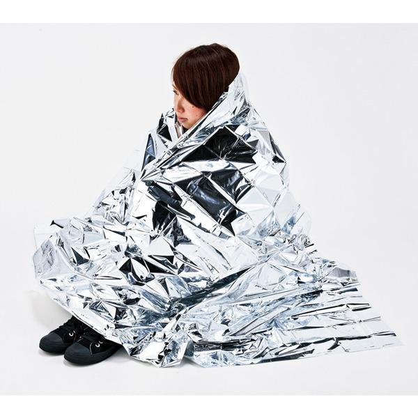 リバーシブルアルミブランケット 金/銀レスキューシート ST-37