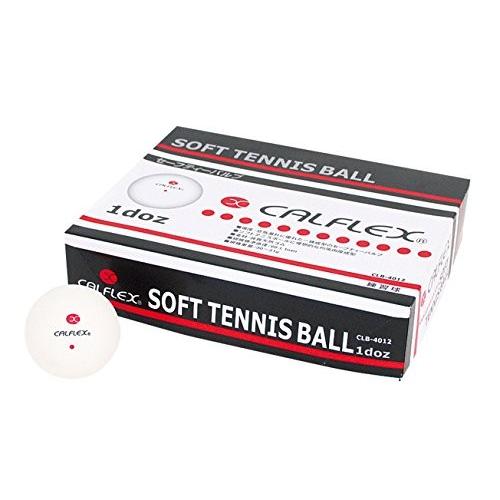 サクライ貿易(SAKURAI) CALFLEX(カルフレックス) テニス ソフトテニス ボール 1ダース 12球 CLB-4012