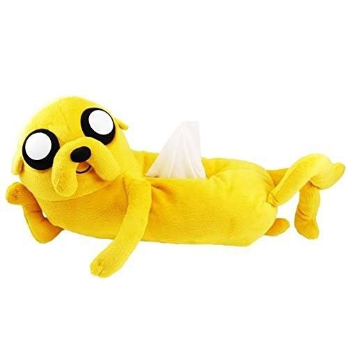 New アドベンチャータイム とってもカワイイ ぬいぐるみティッシュカバー ジェイク Jake 正規ライセンス商品 Sagaretxe Net
