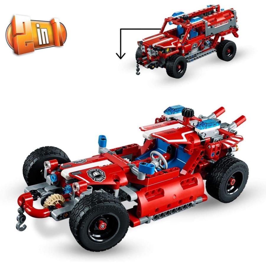 レゴ(leg0) テクニック 緊急救助車 42075 レゴ leg0