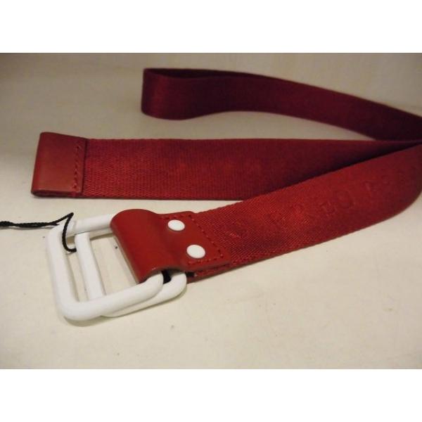 FRED PERRY （フレッドペリー） Logo Tape Belt (RED） （F19891