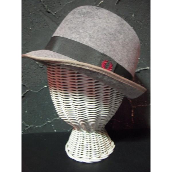 2011 S/S 新作 FRED PERRY(F9444-29)　マニッシュハット/チャコールグレー