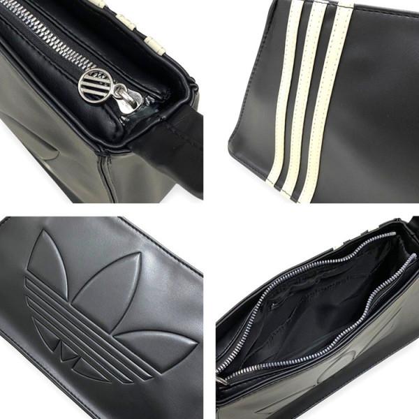 adidas Originals アウトライン トレフォイル ショルダーバッグ 