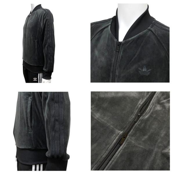 adidas Originals SST アディカラー ベロア トラックトップ （ブラック