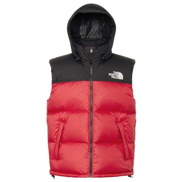 THE NORTH FACE ヌプシベスト （ND92557） TK（ブラック×TNFレッド