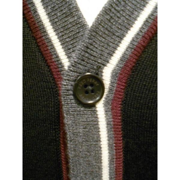 古着 90's フレッドペリー カーディガン 中古・古着通販】FRED PERRY (フレッドペリー) ウールニット