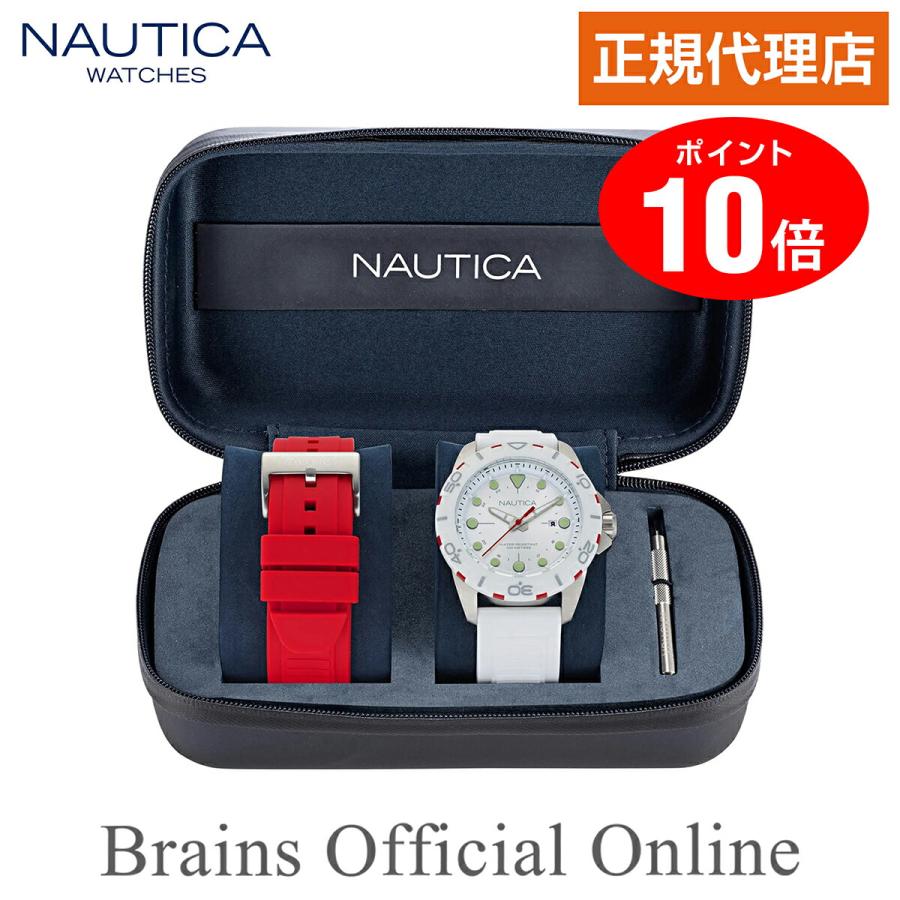 【公式特典ポイント10倍 正規代理店】ノーティカ NAUTICA NSR エヌエスアール ウォッチ NAPNRS406 メンズ クオーツ ブランド 腕時計 | NAUTICA